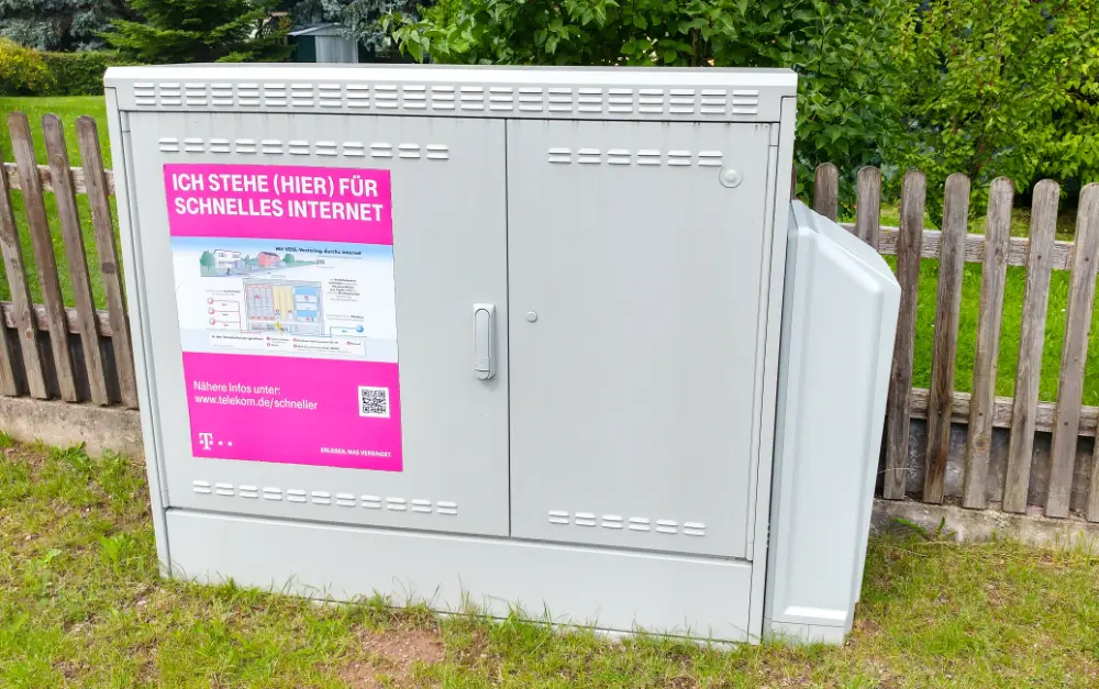 Netzausbau für schnelleres Internet