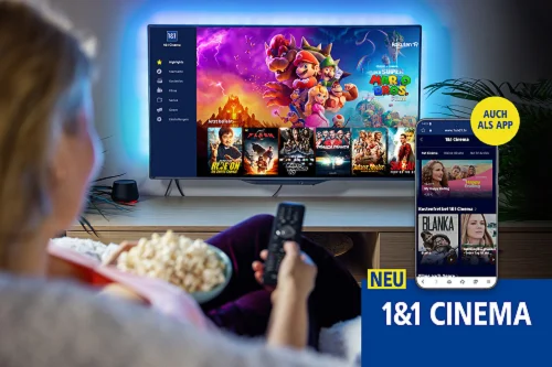 Streamen über 1und1 Cinema