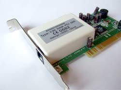 altes 56K-Modem als PCI-Bus-Steckkarte