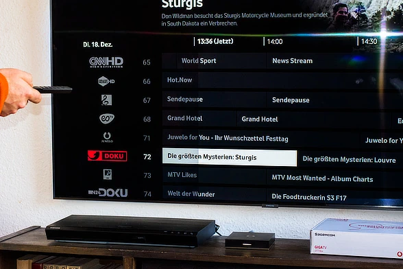 Fernsehen via Vodafone per DSL oder VDSL