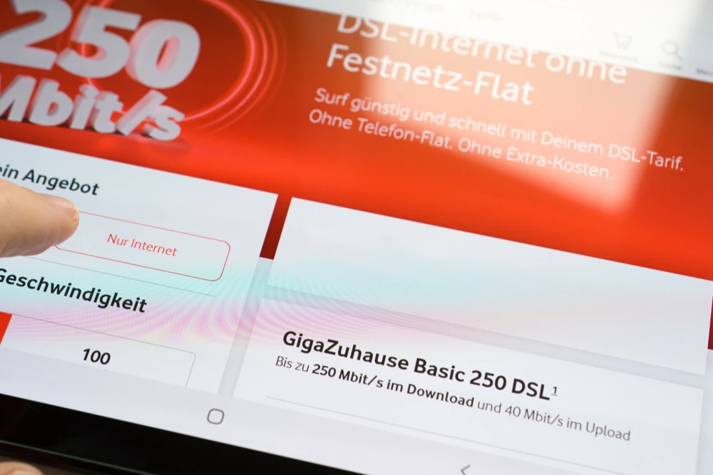 DSL Basic 250 von Vodafone