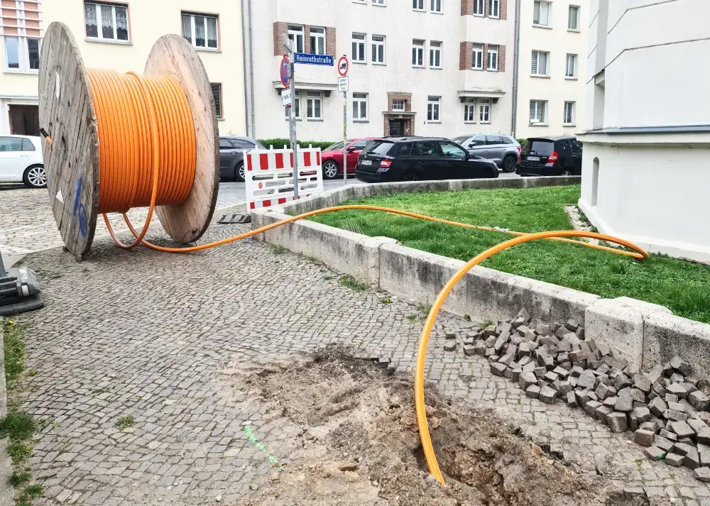 Glasfaser-Ausbau Telekom